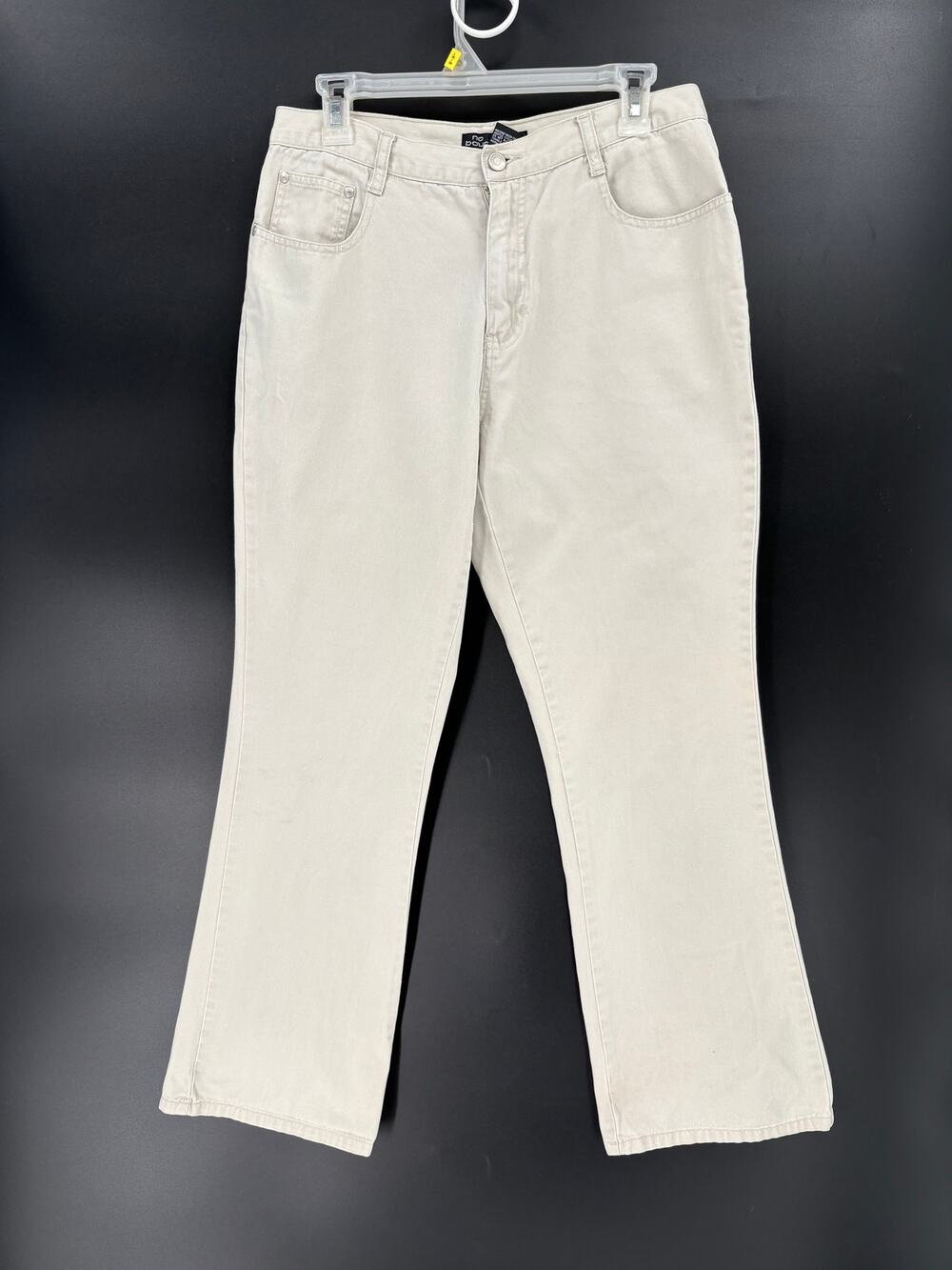 No Boundaries Junior size 11 Beige Cotton Pants – Classic Fit